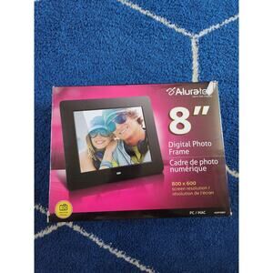 AluraTex Digital Photo Frame With Box